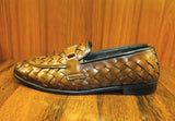Synthetic Leather Braided Two Tone Formal