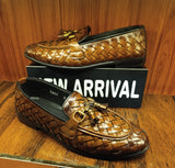 Braided Brown Two Tone  SS-P 0029