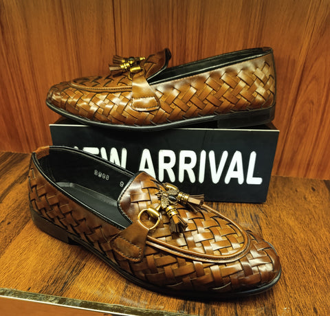 Braided Brown Two Tone  SS-P 0029