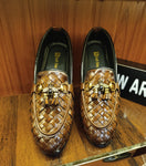Braided Brown Two Tone  SS-P 0029