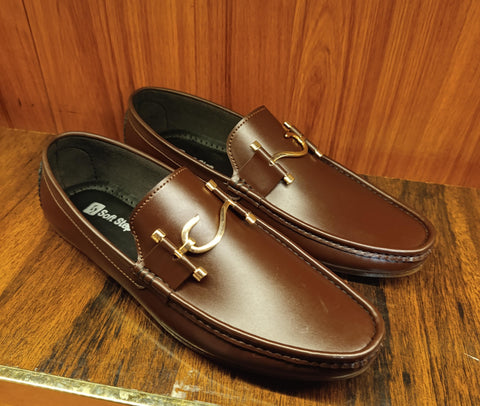 S Buckle Loffer Brown